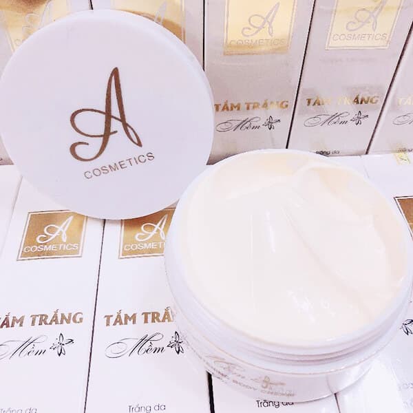 Kem dưỡng trắng Body A Cosmetics Mềm