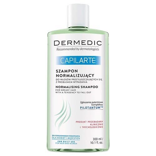 [HCM]Dầu gội cho tóc dễ gãy rụng và da dầu CAPILARTE Normalising Shampoo For Greasy Hair-300ml