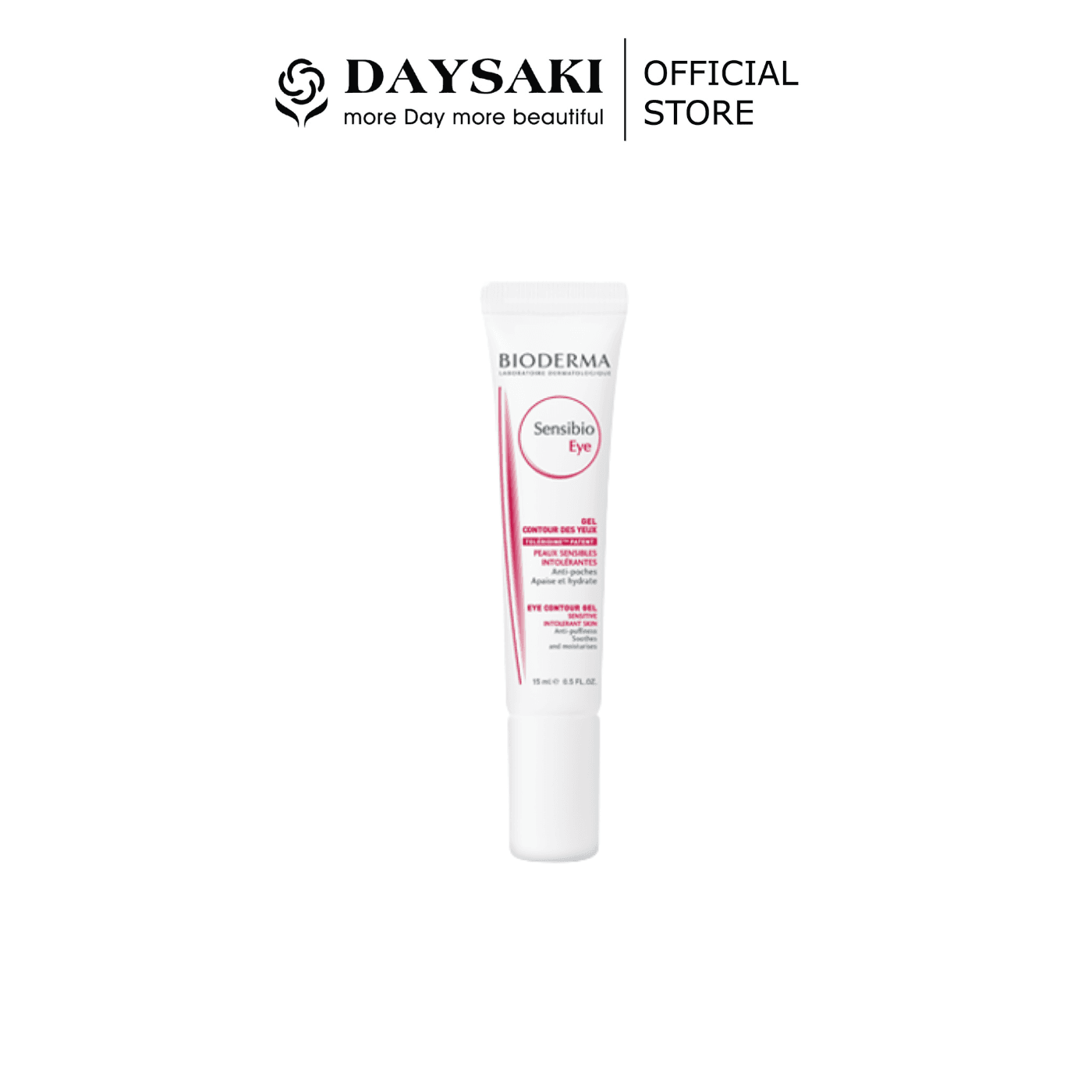 [HCM]Bioderma Kem Dưỡng Ẩm Làm Dịu Và Bảo Vệ Chống Bọng Mắt Sensibio Eye 15ml