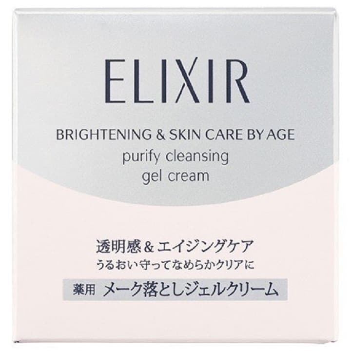 Kem tẩy trang dạng gel Shiseido ELIXIR Brightening & Revitallizing Care Purify Cleansing gel cream 140g - Nhật Bản