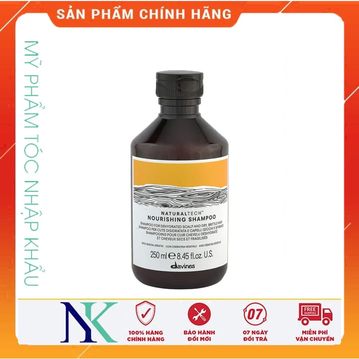 [HCM]Dầu Gội Tạo Độ Ẩm Cho Tóc Khô Và Chẻ Ngọn Nourishing Shampoo 250Ml