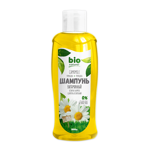 Dầu gội giúp tóc chắc khỏe Bio Naturell chiết xuất Hoa Cúc La Mã 1000ml
