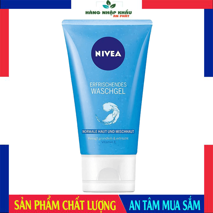 Sữa Rửa Mặt Nivea Erfrischendes Waschgel 150ml