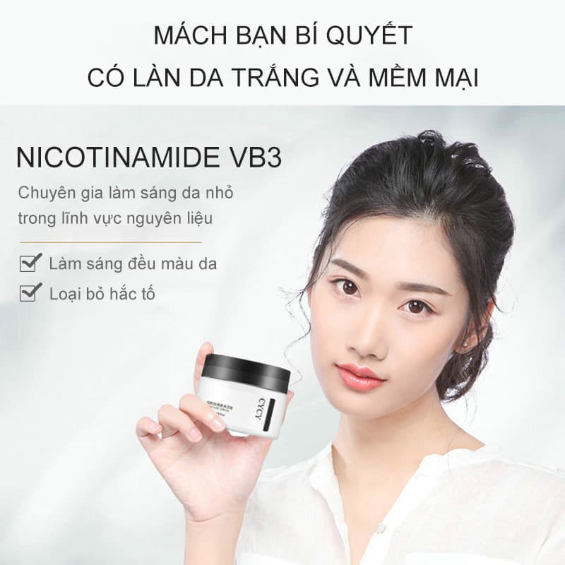[HCM]CYCY Niacinamide Kem dưỡng ẩm l&agravem trắng da-Sản phẩm chăm s&oacutec da nhập khẩu-4-8 tuần để cải thiện c&aacutec vấn đề về da bổ sung nước kh&oacutea nước thu nhỏ lỗ ch&acircn l&ocircng dưỡng trắng