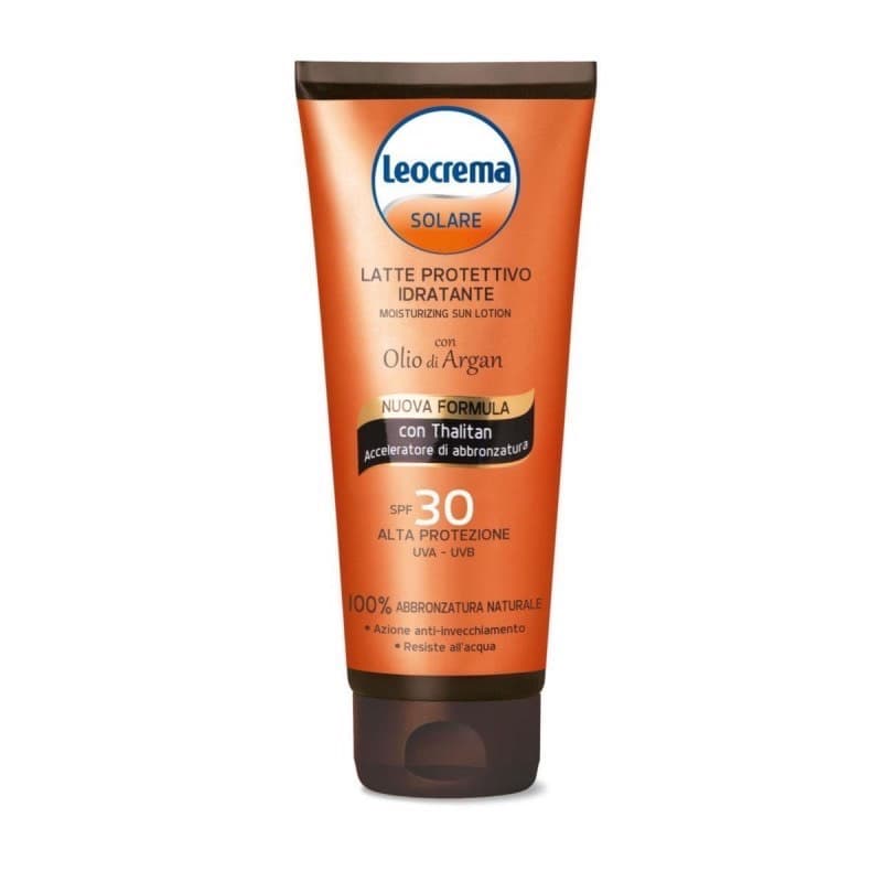 Kem Chống Nắng Leocrema Spf 30 chai 200ml Chống nắng Dưỡng ẩm Ngăn Ngừa Lão Hóa - Italy