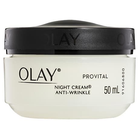 Kem dưỡng làm săn da chống lão hoá bạn đêm Olay Provital Night Cream 50g.