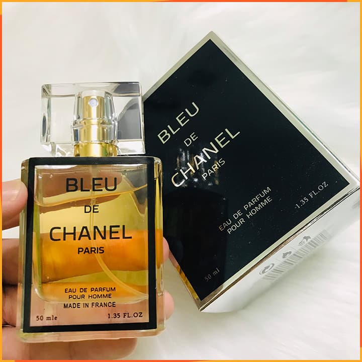 Nước hoa nam Bleu Chan 50ml dạng tinh dầu lưu hương 12 tiếng tỏa hương 2 mét