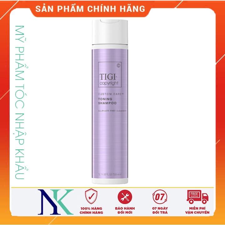 [HCM]Dầu Gội Khử Màu Tigi Toning Shampoo 300Ml