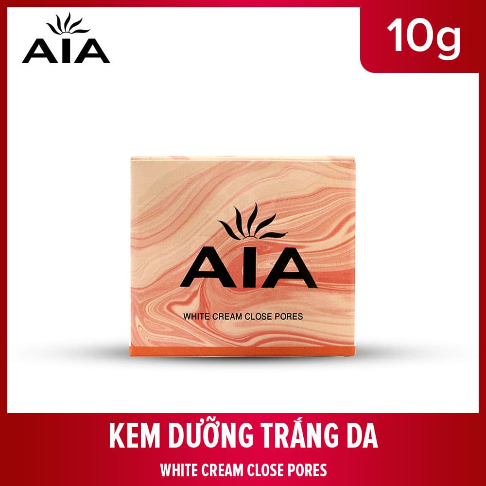 [10g] Kem dưỡng trắng da AIA ngừa thâm quầng mắt se khít lỗ chân lông - Mỹ phẩm Hà Linh