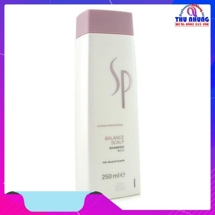 Dầu gội chống rụng và cân bằng độ ẩm da đầu SP Wella Balance Scalp 250ml