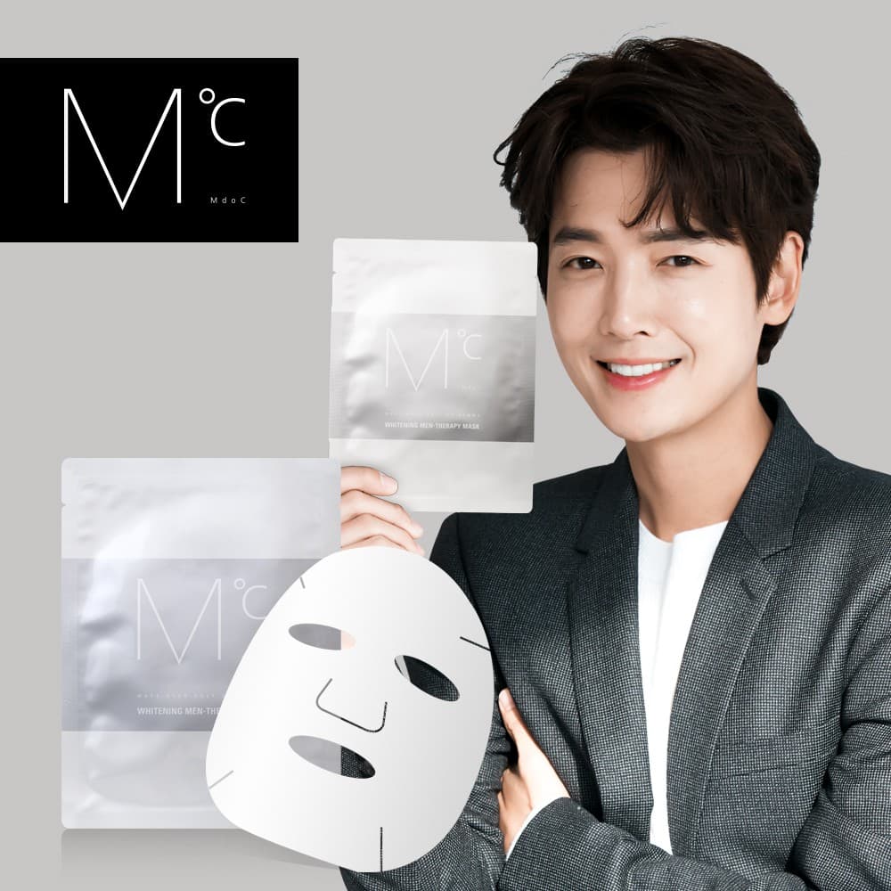[HCM]Mặt Nạ Dưỡng Trắng Da Nam MdoC Whitening Men-Therapy Mask