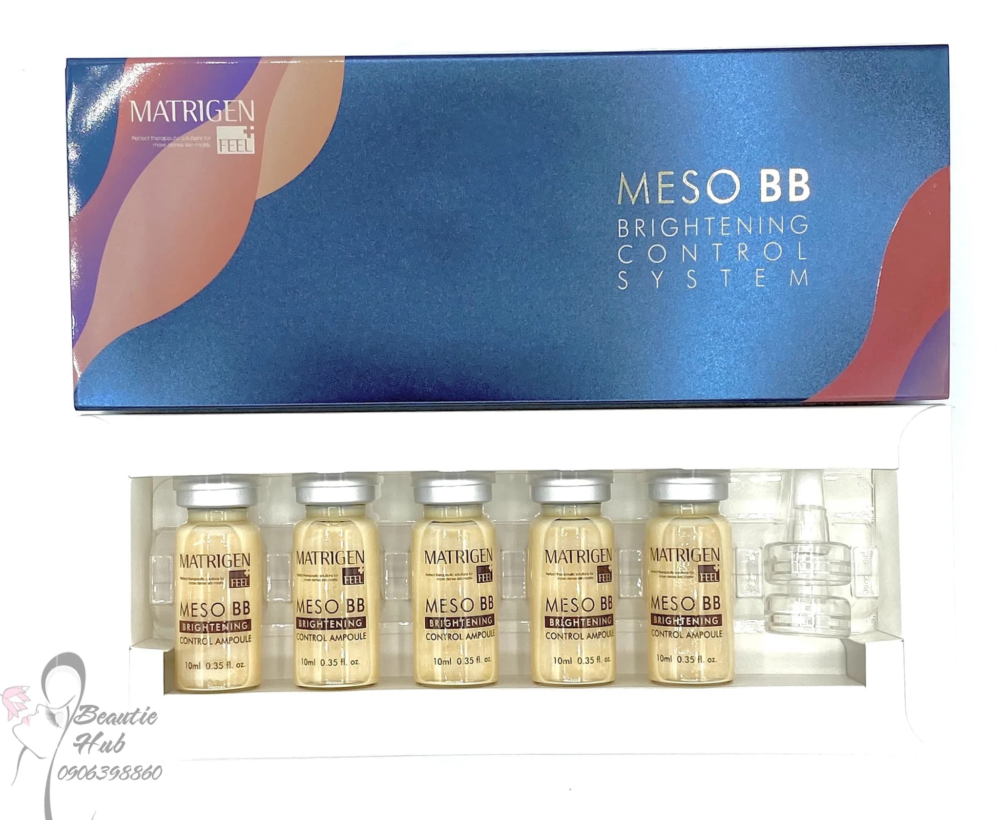 [HCM]Hộp 5 lọ Serum cấy phấn MESO BB MATRIGEN cấy trắng da  Hàn Quốc lọ 5ml dùng trong spa mesowhite BB mẫu mới