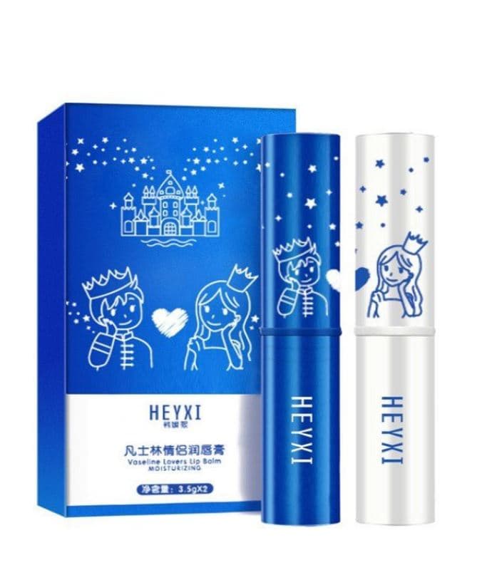 SET 2 Son dưỡng HEYXI Hoàng tử Công chúa Vaseline Lovers Lip Balm dưỡng ẩm hồng môi chống thâm - mùi siêu thơm