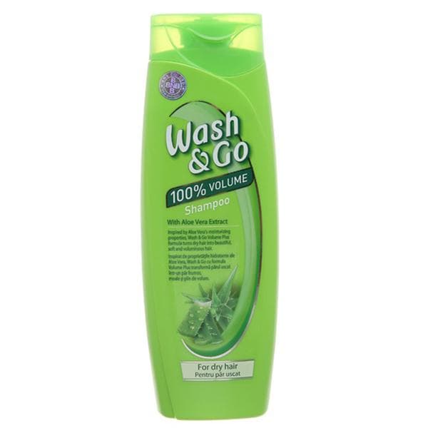Dầu gội lô hội dưỡng ẩm và làm mềm tóc Wash&Go Shampoo Aloe Vera Extract 400ml