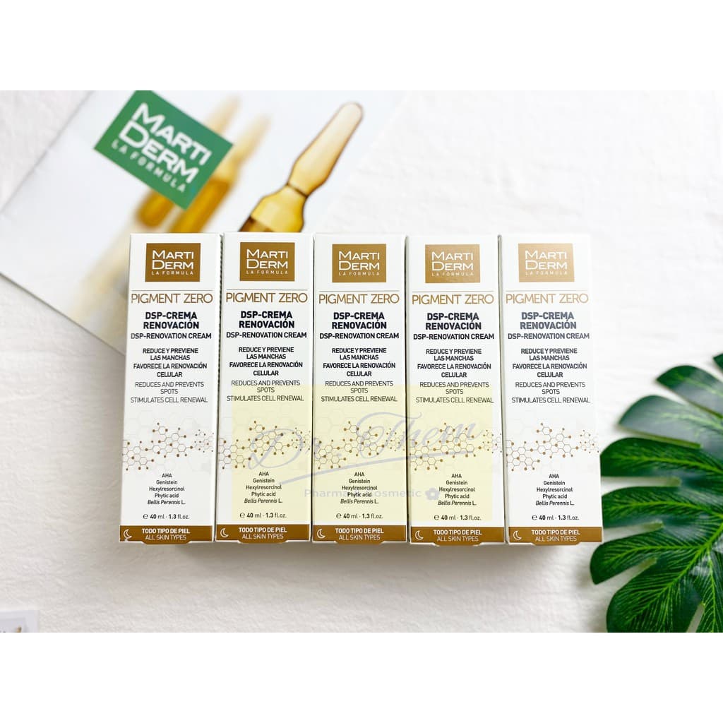 Kem Dưỡng Đêm MartiDerm Pigment Zero DSP Renovation Cream Làm Sáng Da Mờ Sắc Tố Duy Trì Sau Hydroquinone