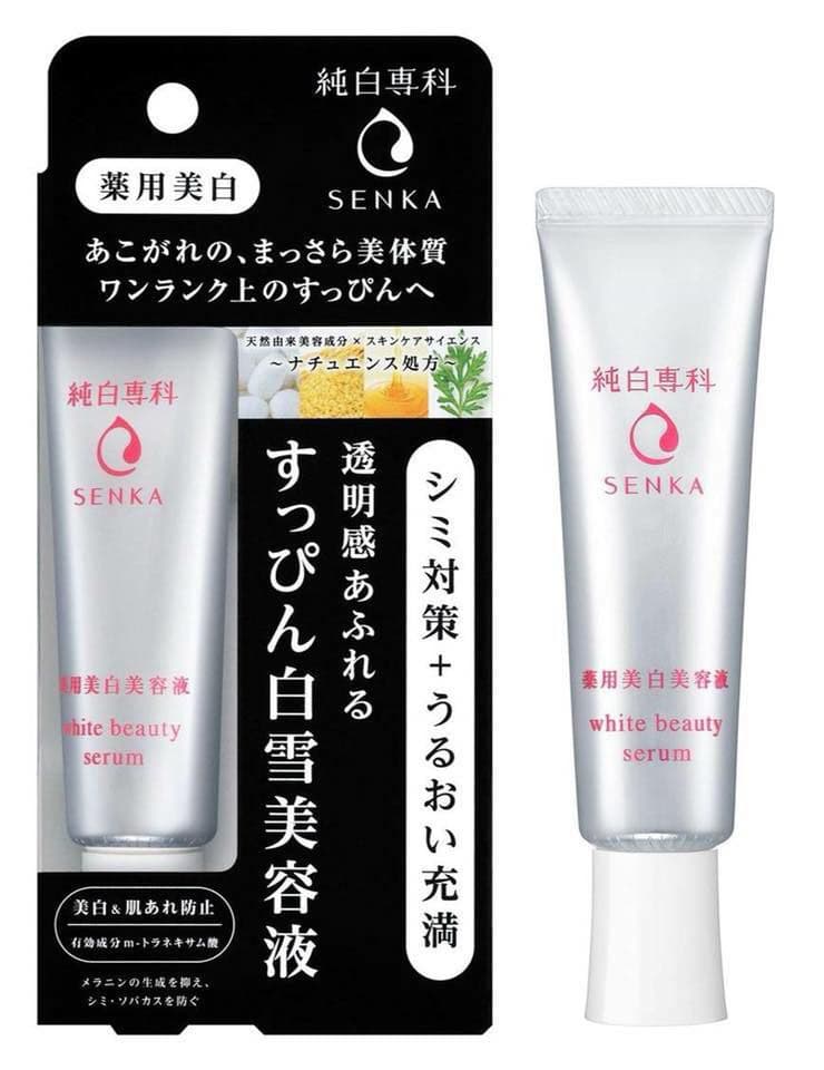 Tinh chất trắng da Senka White Beauty Serum 35g - Nội địa Nhật Bản