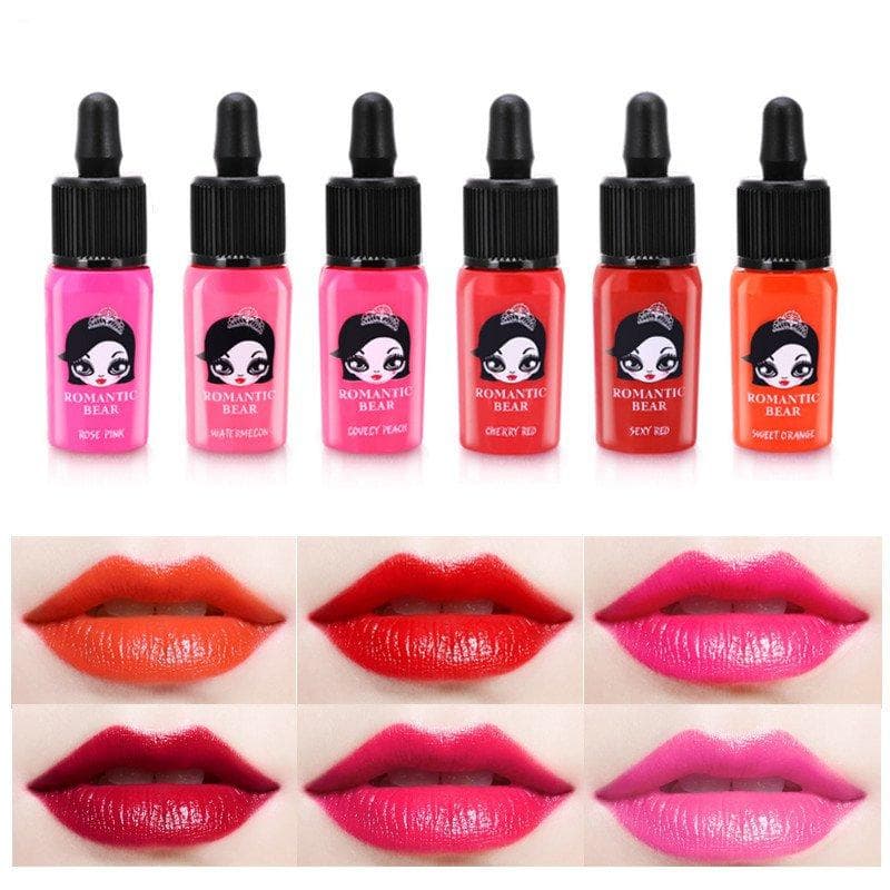 [HCM]Son Tint Romantic Bear bám lì mềm môi màu chuẩn