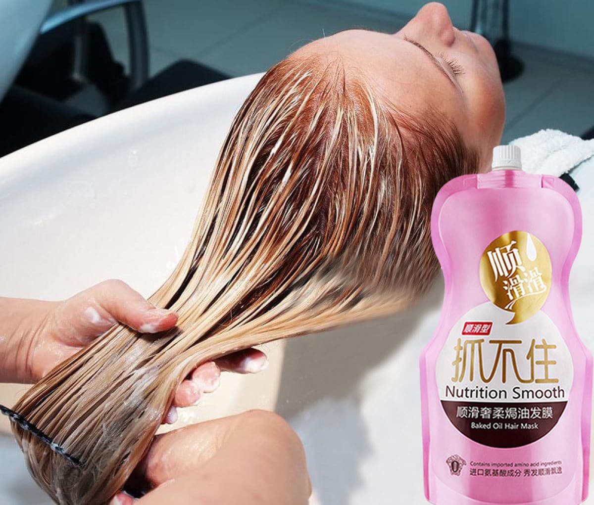 (7 ngày có kết quả) Mặt nạ dưỡng tóc hoàn hảo phục hồi tóc hư tổn dưỡng tóc giúp tóc mềm mượt dày hơn bảo vệ tóc trước tia UV 500ml