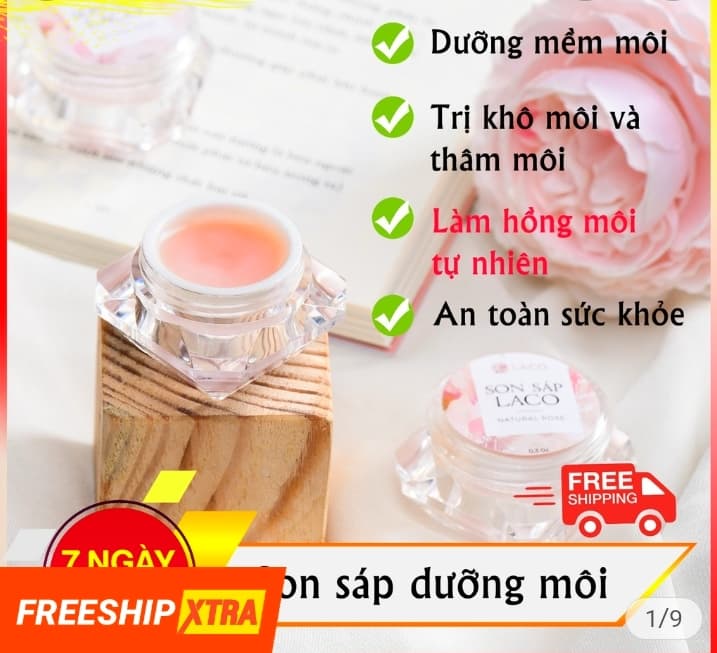 son dưỡng môi  chống khô môi son sáp làm hồng giảm thâm môi
