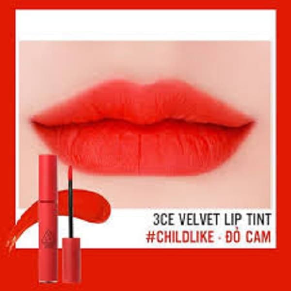 SON KEM3CE LÌ VELVET LIP TINT BESTEVER Đỏ HỒNG