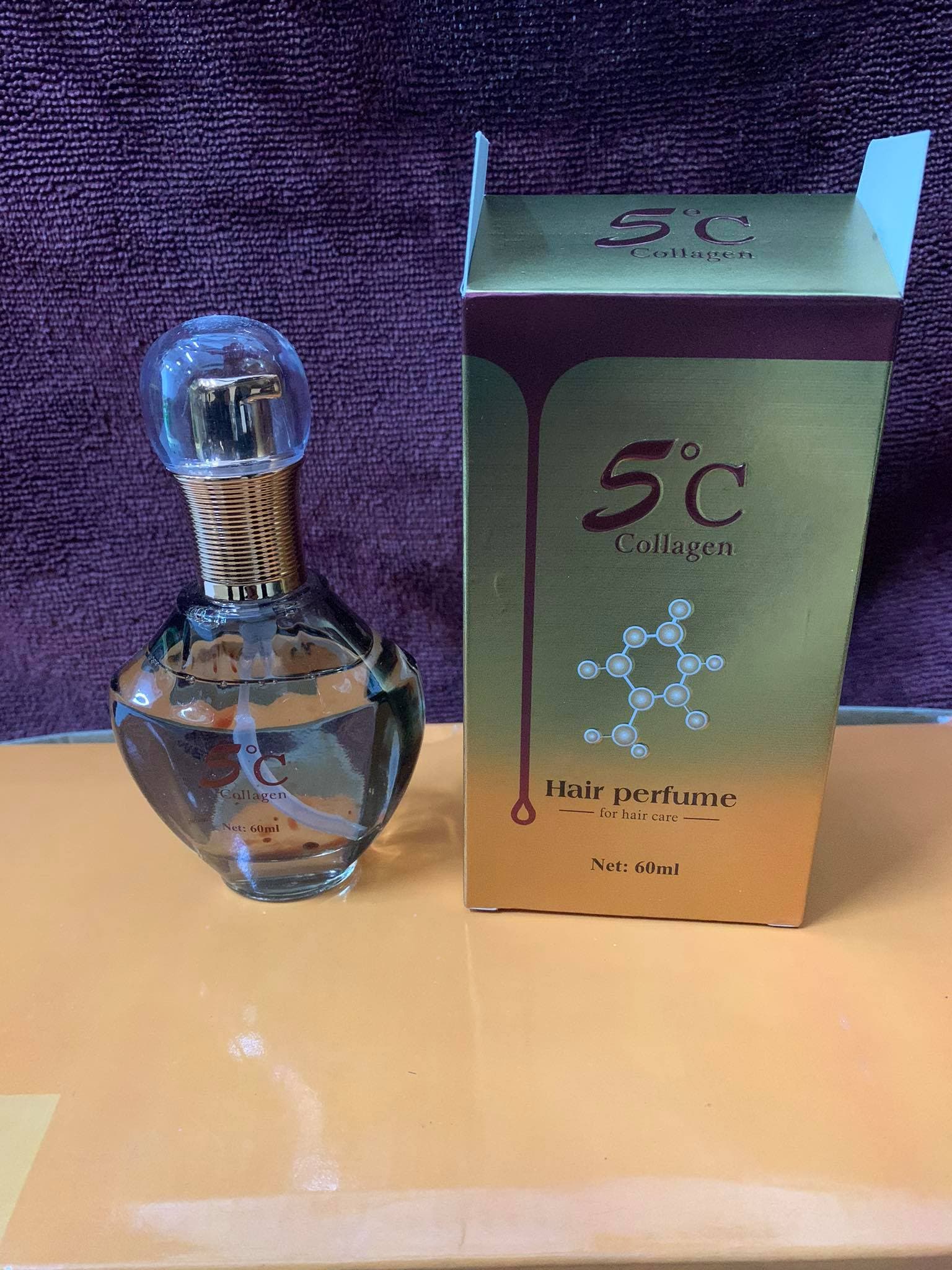Tinh dầu dưỡng tóc collagen 5C 60ml