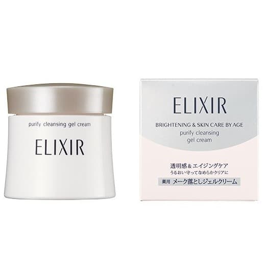 Kem tẩy trang dạng gel Shiseido ELIXIR WHITE Purify Cleansing gel cream 140g - Nhật Bản
