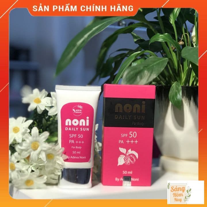 [HCM]Kem chống nắng toàn thân - body kem chống nắng thế hệ mới SPF 50 PA +++ (Adeva Noni) 50 ml