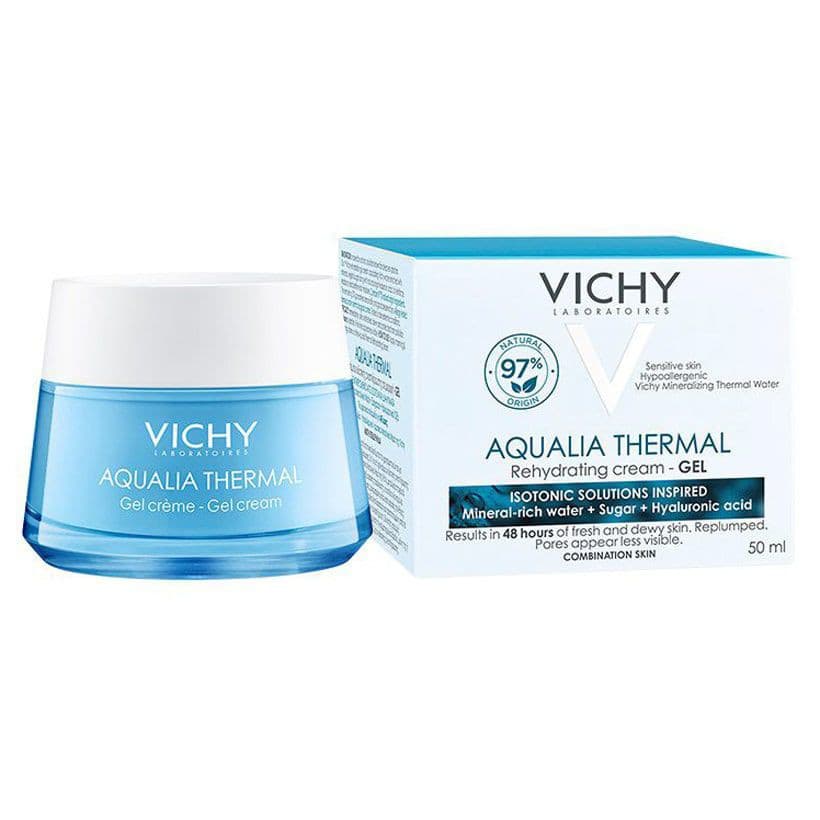 Vichy - Kem Dưỡng Ẩm & Cung Cấp Nước Dạng Gel Vichy 50ml Aqualia Thermal Rehydrating Cream-Gel [Xả hàng Date T3/2021]