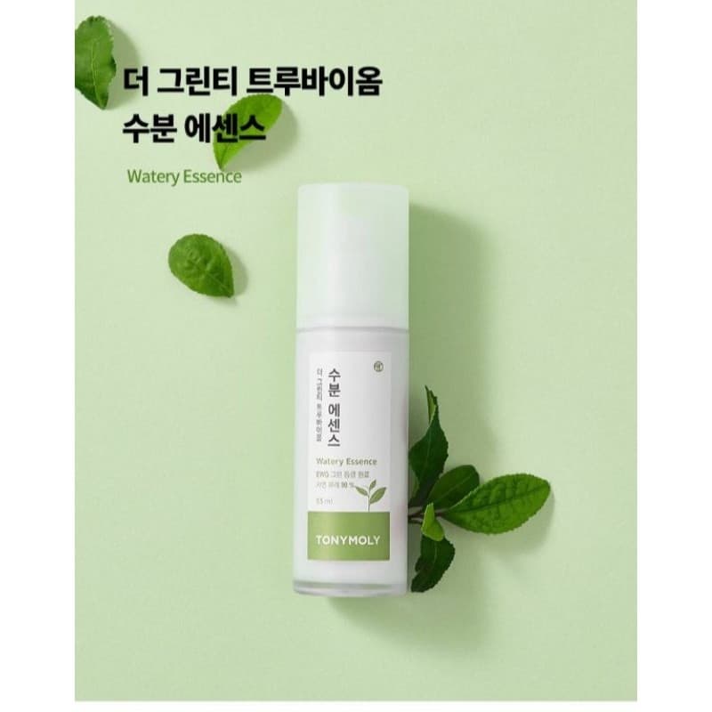 Tinh chất trà xanh dưỡng ẩm cấp nước cho da căng mướt Tonymoly The Green Tea Trubiome Watery Essence