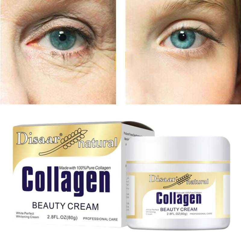 Kem dưỡng săn chắc da mặt collagen Disaar chăm sóc dưỡng trắng da kem dưỡng 80g làm sáng da cấp ẩm khiến làn da căng mịn dành cho da mặt