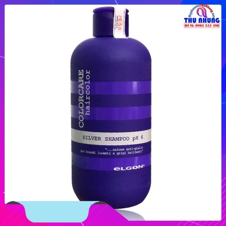 [HCM]Dầu gội dành cho tóc tẩy trắng tóc bạch kim Silver Shampoo Elgon 300ml