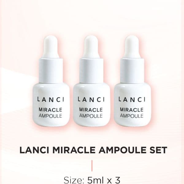 Siêu Serum Lanci Miracle Ampoule 5ml x 3