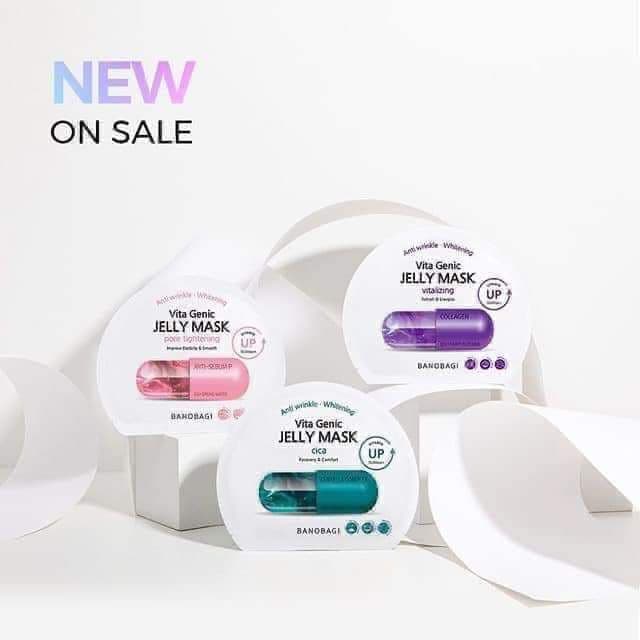 (1 MIẾNG) MẶT NẠ DƯỠNG TRẮNG DA CHỐNG LÃO HÓA CĂNG BÓNG DA BANOBAGI VITA GENIC JELLY MASK 2020 FRORENCE85 STORE
