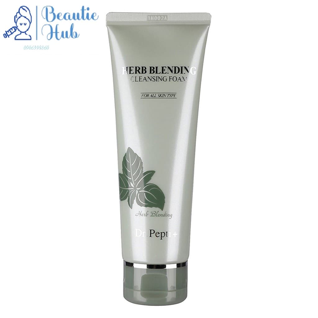 [HCM]Sữa rửa mặt bạc hà trà xanh Dr. Pepti Dr Pepti Herb Blending 110ml Hàn Quốc