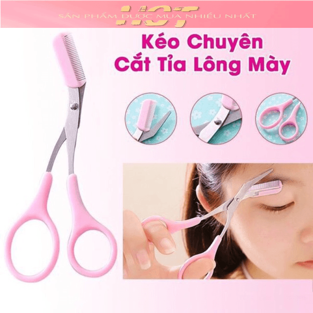 [HCM]Kéo Cắt Tỉa Chân Mày Etude House - Lông Mày - Dụng cụ trang điểm