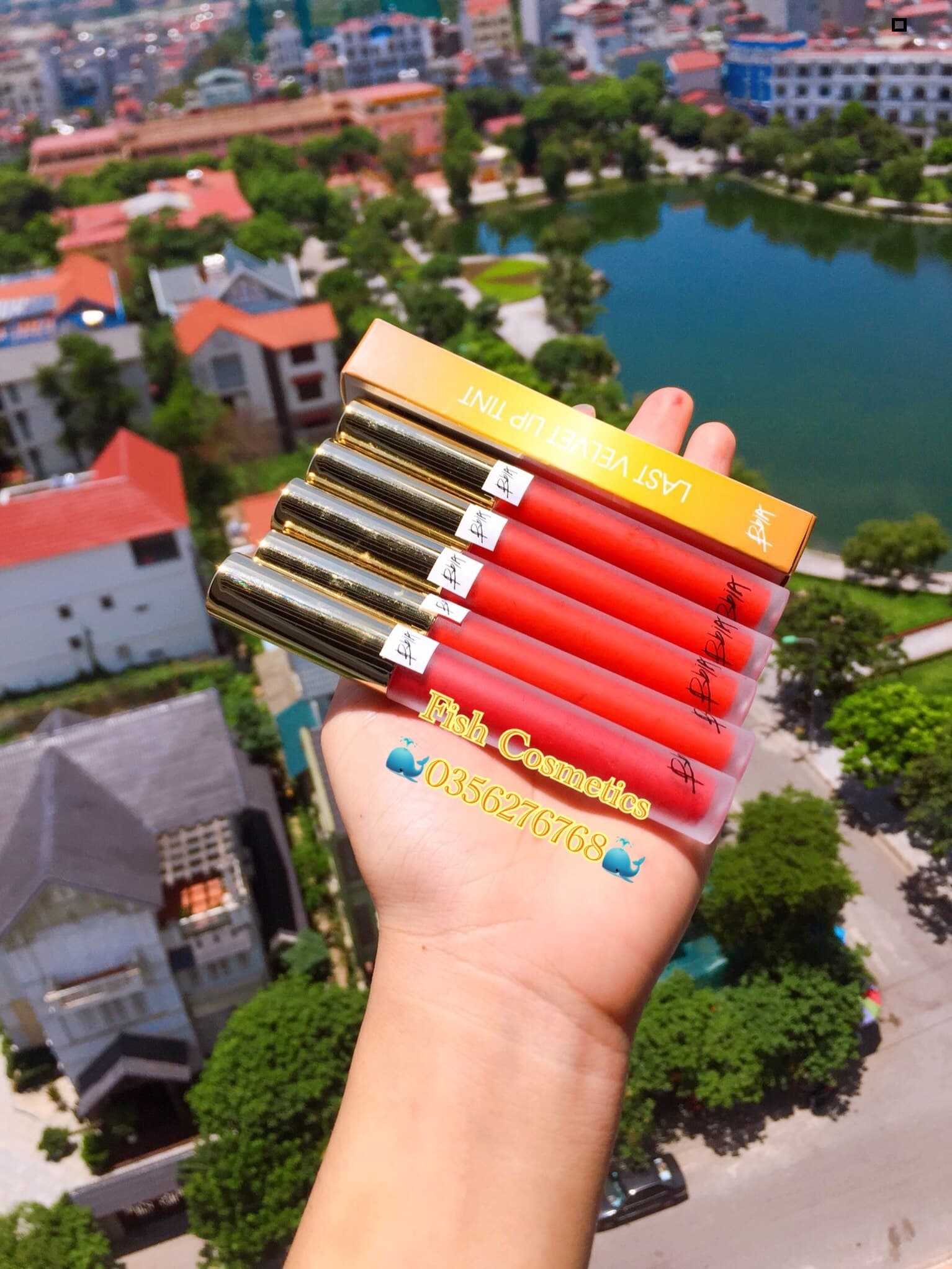 (Có Quà Tặng) Son Kem Lì BIBIA Handmade Đẹp Mịn Lì Có Video Sản Phẩm