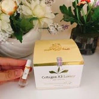 CHÍNH HÃNG -  Kem Body Collagen X3 Luxury Đông Anh - Kèm serum kích trắng