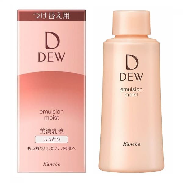 Lõi Thay Thế - Sữa dưỡng ẩm KANEBO DEW EMULSION Moist 100mL - Nhật Bản