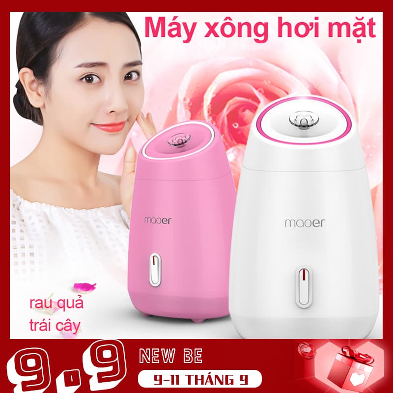 [HCM]【New be】Máy rửa mặt trái cây tươi Máy xông hơi mặt Máy chăm sóc da mặt mini Máy xông hơi spa Mở rộng lỗ chân lông giúp làm sạch sâu cho da và các loại Loại bỏ độc tố loại bỏ mụn đầu đen giúp da sáng hơn