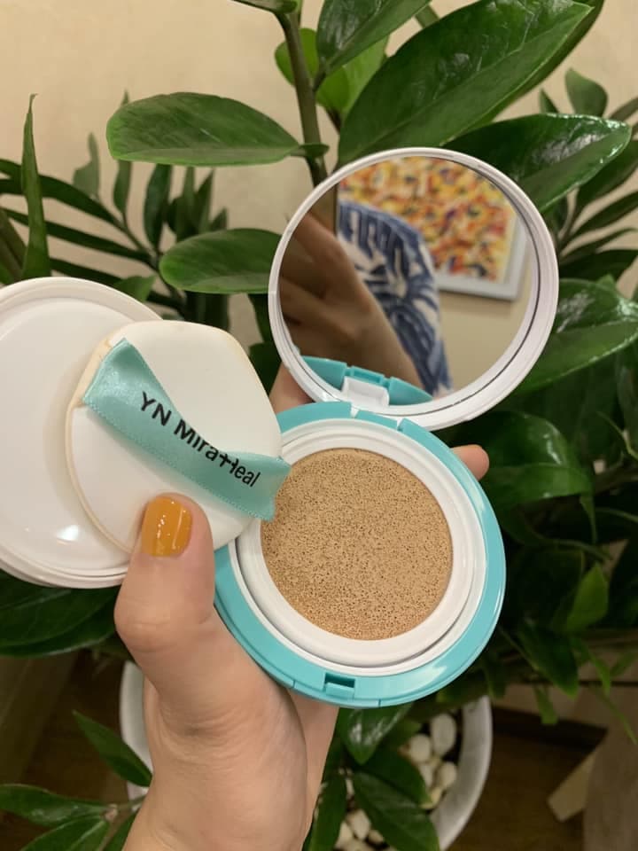 [HCM]YN MIRAHEAL CUSHION 50+ PA+++ – PHẤN NƯỚC CHỐNG NẮNG VÀ DƯỠNG TRẮNG DA - Da nhạy cảm