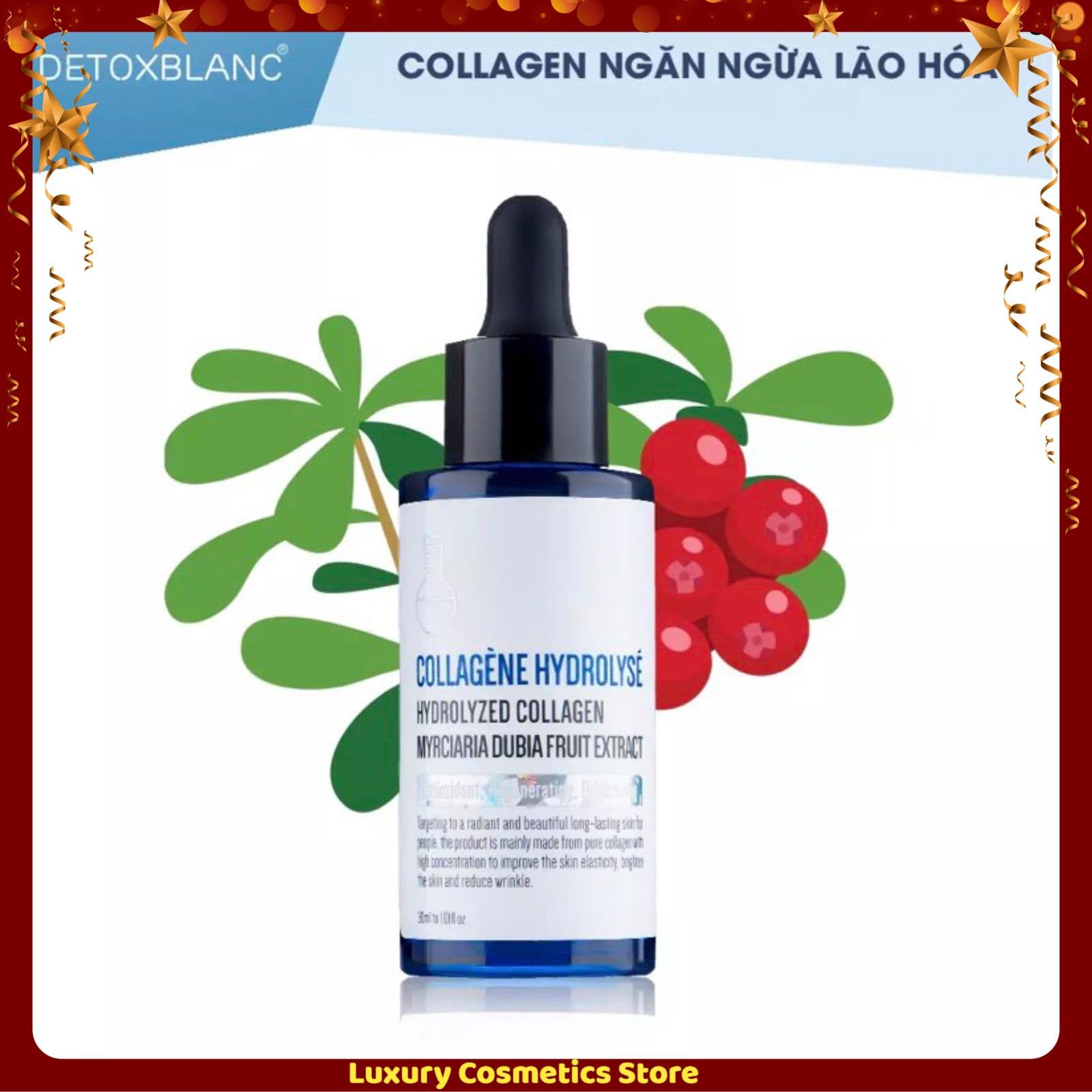 Serum Dưỡng Trắng Collagen Thủy Phân Detox Blanc - Collagen Hydrolyse