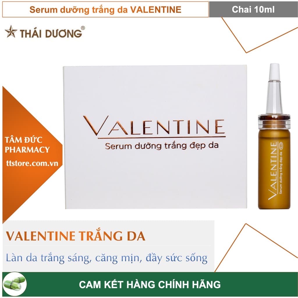 [HCM]SERUM VALENTINE [Hộp 10ml] - Serum dưỡng trắng đẹp da xoá nhăn