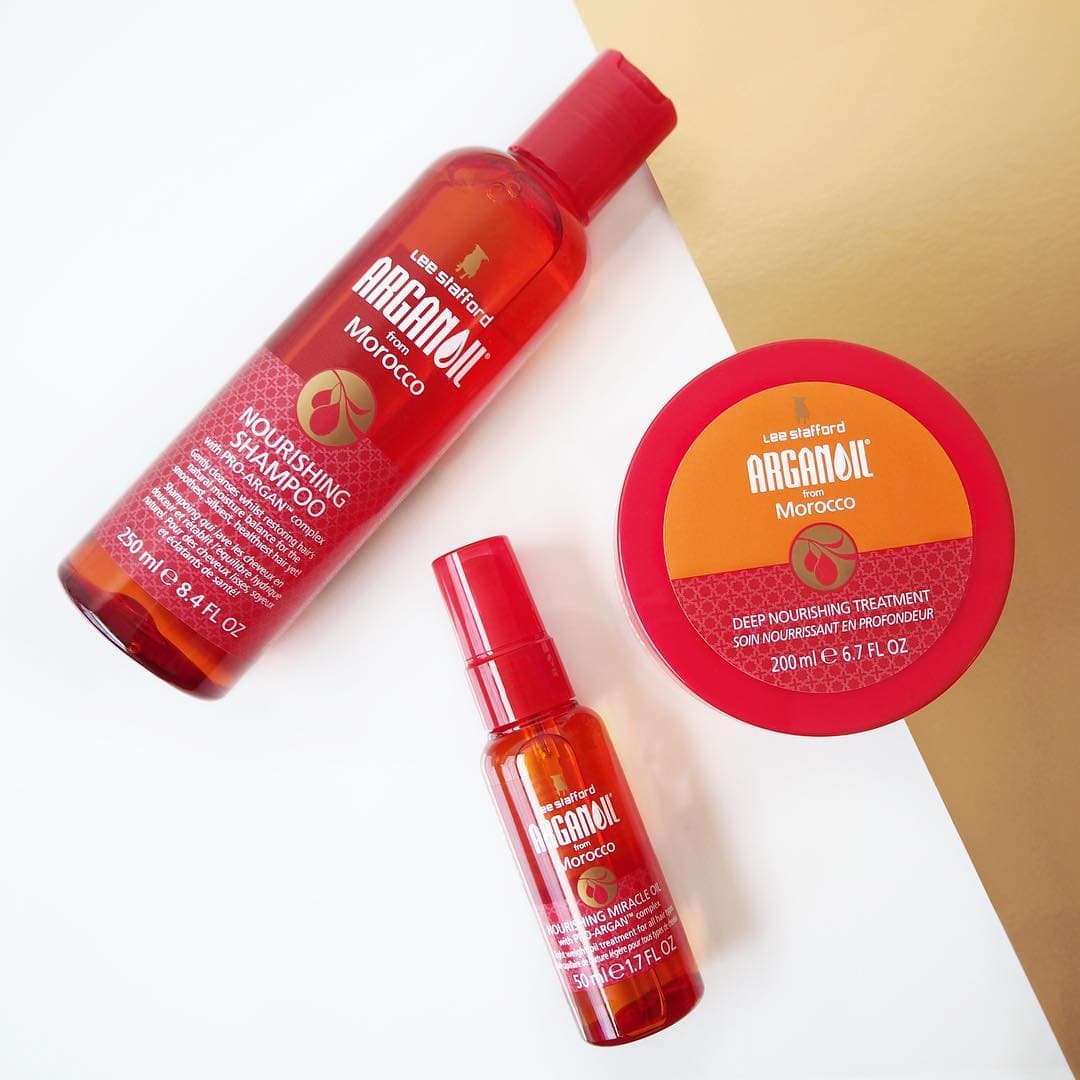 Gội - xả - dưỡng tóc Lee Stafford tinh dầu Argan oil from Morocco