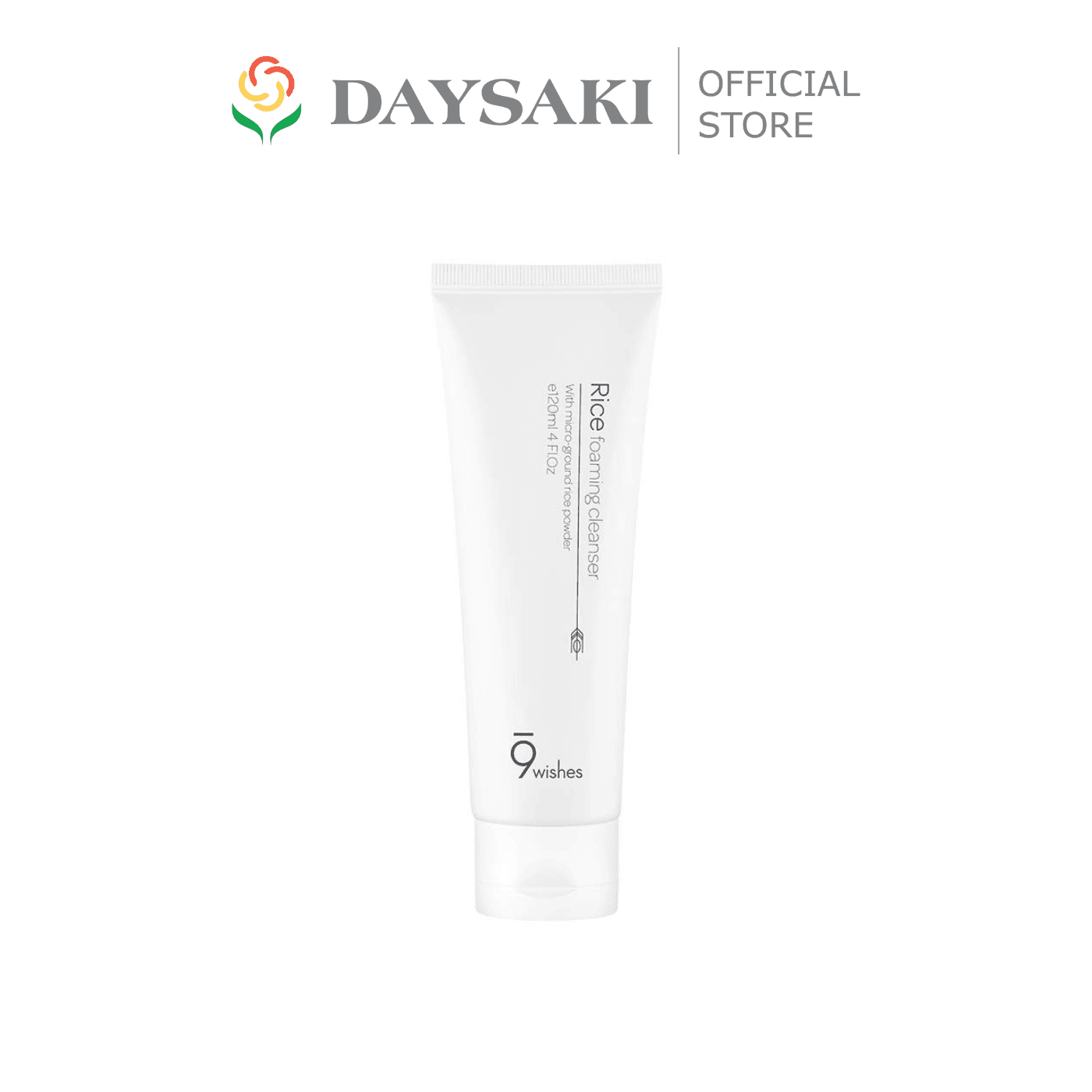 9Wish Sữa rửa mặt Rice Foaming Cleanser 120ml