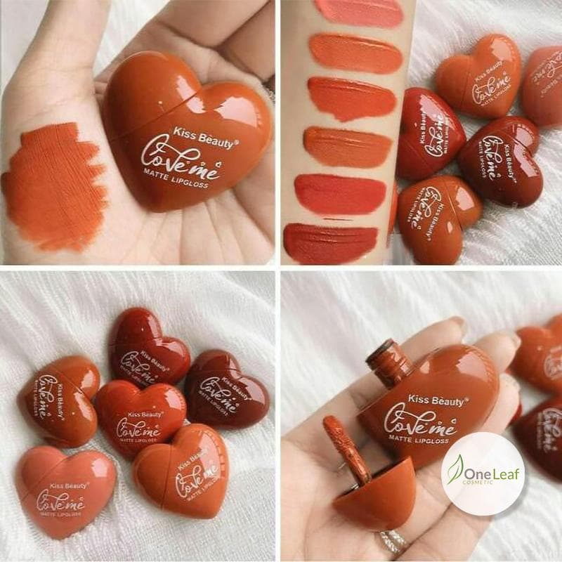Son Kem Tint Kiss Beauty Trái Tim For Valentine OL080