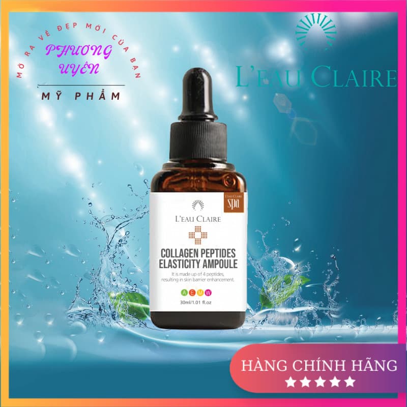 Ampoule Tế Bào Gốc Collagen Peptide Trẻ Hóa Da – Collagen Peptides Elasticity Ampoule – 30ml