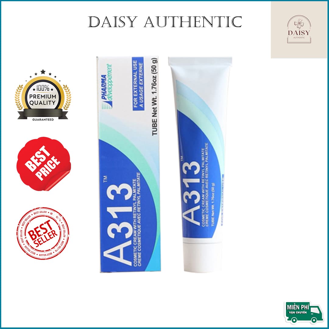A313 Retinol bản quốc tế - Kem A313 Pommade Retinol Cream Ngừa Mụn Chống Lão Hóa Giảm Nếp Nhăn 50g