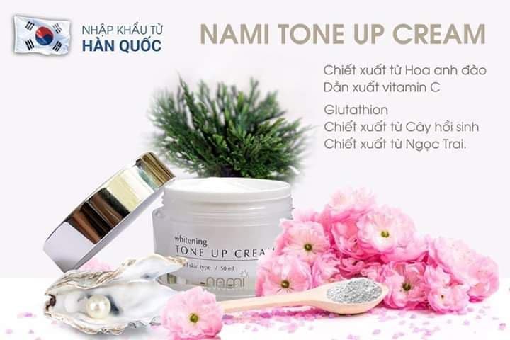 Kem dưỡng trắng Nami Tone Up Cream