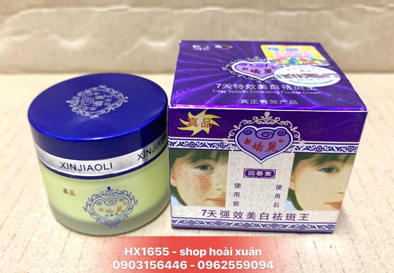 Kem dƯỡng da XINJIAOLI  nám và tàn nhang phục hồi tái tạo da hư tổn - HX1655