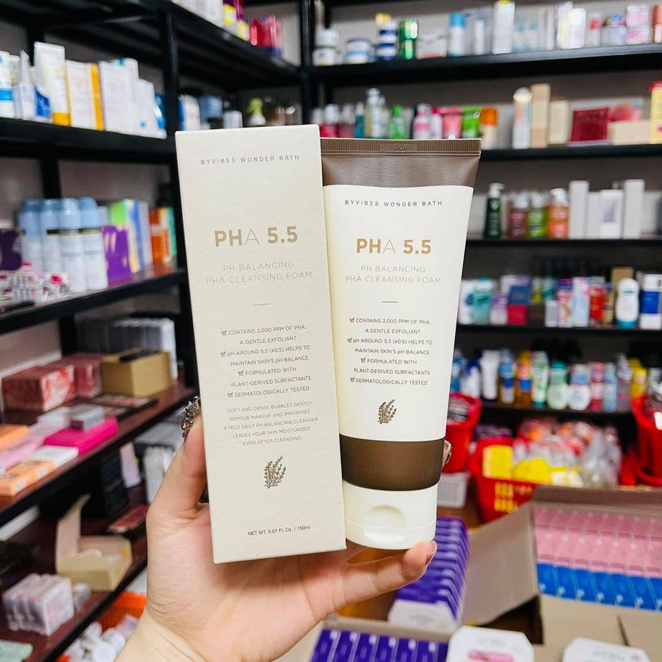 🍇Sữa Rửa Mặt🍇 Cân Bằng Da Pha 5.5 Ph Giúp Da Mịn Màng Chống Lão Hóa Se Khít Chân Lông